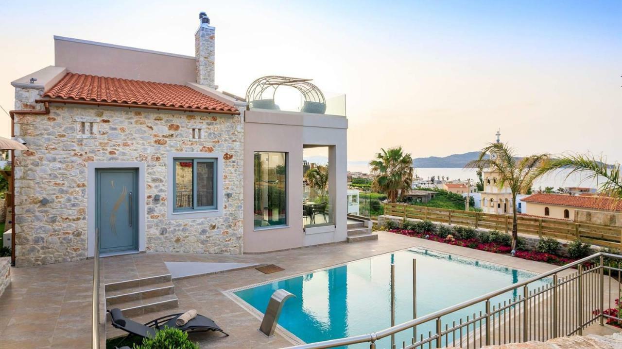 Superior Villa Kleanthi Stalós 외부 사진